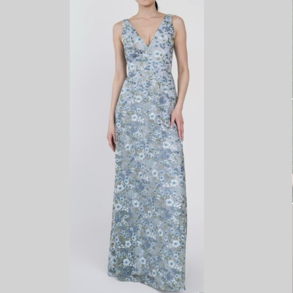 Jenny Yoo Tatum Dress in Ophelia Embroidered Tulle